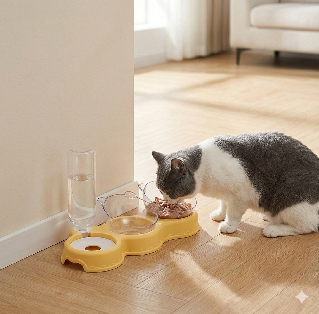 Smarte 2-in-1 Futterstation